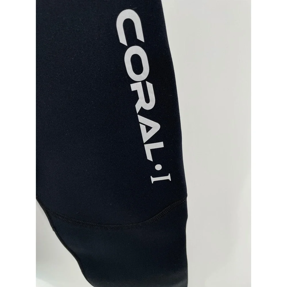 Hevto Wetsuit Youth Size 10 Black Teal Coral-I Full‎ Body Neoprene CLY001 NEW